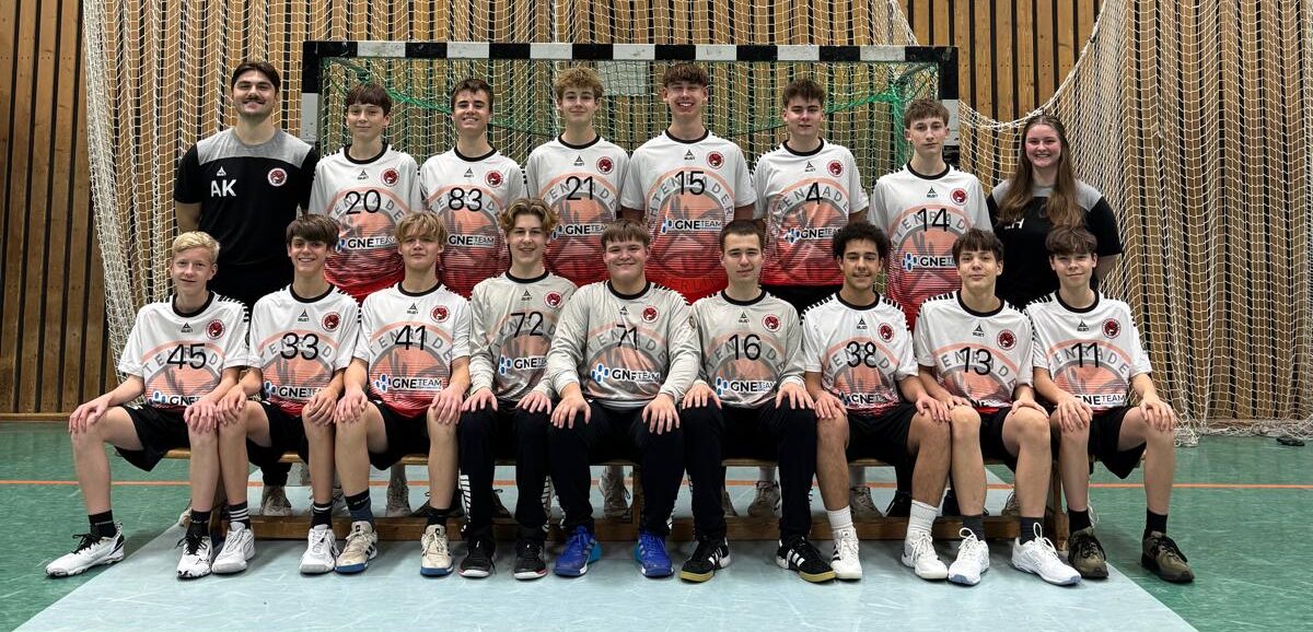 Gruppenfoto: männlich B- Jugend 2