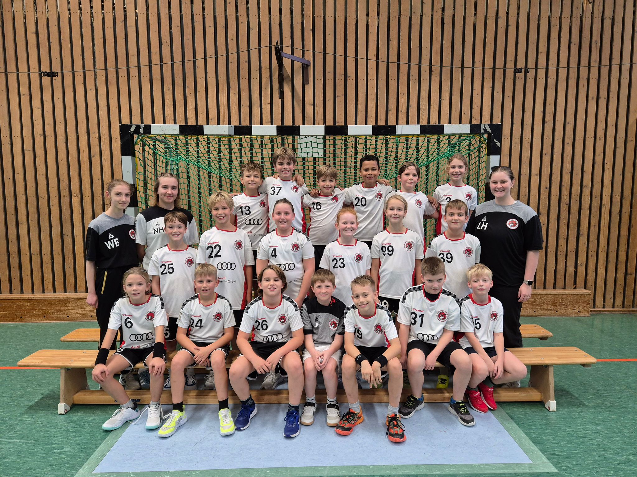 Gruppenfoto: gemischte E- Jugend 2